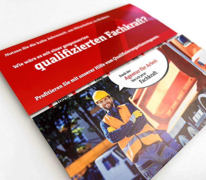 Beratungsmaterial zur beruflichen Weiterbildung für Unternehmen Agentur für Arbeit